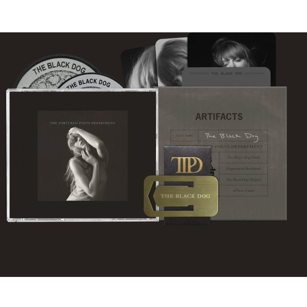 The Tortured Poets Department Collector's Edition Deluxe CD The Black Dog